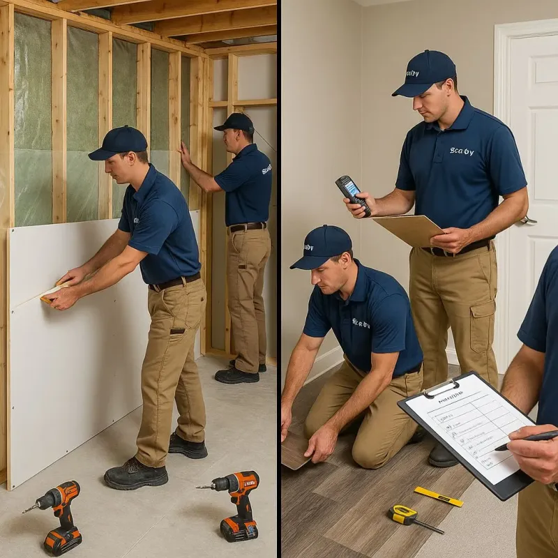 Repairs and Reconstruction process in Albany County, NY